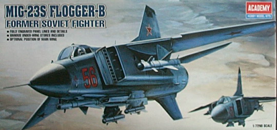 1/72 MIG-23S戰機 1621