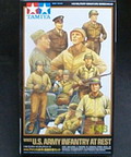 1/48 田宮WWII U.S. ARMY 步兵 前線休息