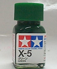 TAMIYA油性漆 X-05 綠色(亮光)