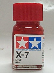 TAMIYA油性漆 X-07 紅色(亮光)