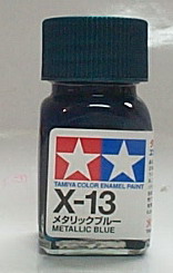 TAMIYA油性漆 X-13 銀藍色(亮光)