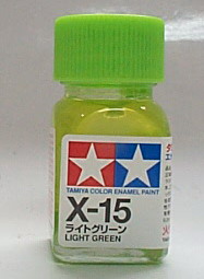 TAMIYA油性漆 X-15 淺綠色(亮光)