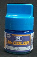 駿仕專用漆34 SKY BLUE 天空色
