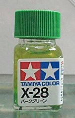 TAMIYA油性漆 X-28 公園綠色(亮光)