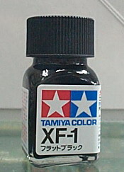 TAMIYA油性漆 XF-01 黑色(消光)