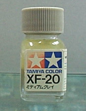 TAMIYA油性漆 XF-20 中灰色(消光)