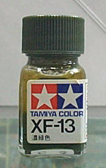 TAMIYA油性漆 XF-13 濃綠色(消光)