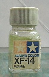 TAMIYA油性漆 XF-14 明灰綠色(消光)
