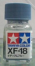 TAMIYA油性漆 XF-18 棕藍色(消光)