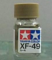 TAMIYA油性漆 XF-49 土黃色(消光)