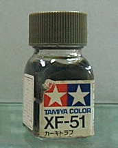 TAMIYA油性漆 XF-51 土黃綠色(消光)