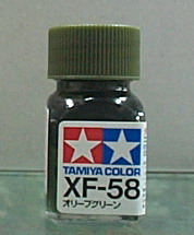 TAMIYA油性漆 XF-58 橄欖綠色(消光)