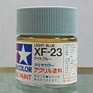 田宮水性漆 XF-23 淺藍色(消光)