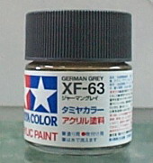 田宮水性漆 XF-63 德意志灰色(消光)