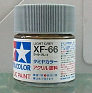 田宮水性漆 XF-66 淺灰色(消光)