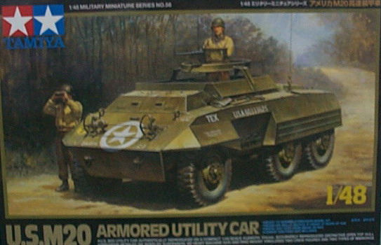 TAMIYA 32556 U.S.M20高速裝甲車
