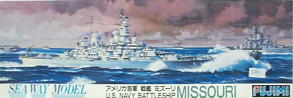 1/700 FUJIMI 44107 美國海軍戰艦MISSOURI