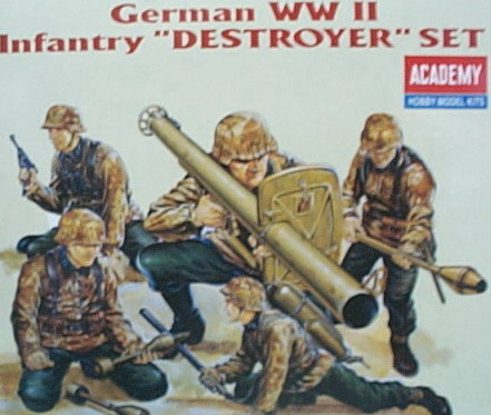 愛德美1370 German WWII Infantry "DESTROYER" SET
