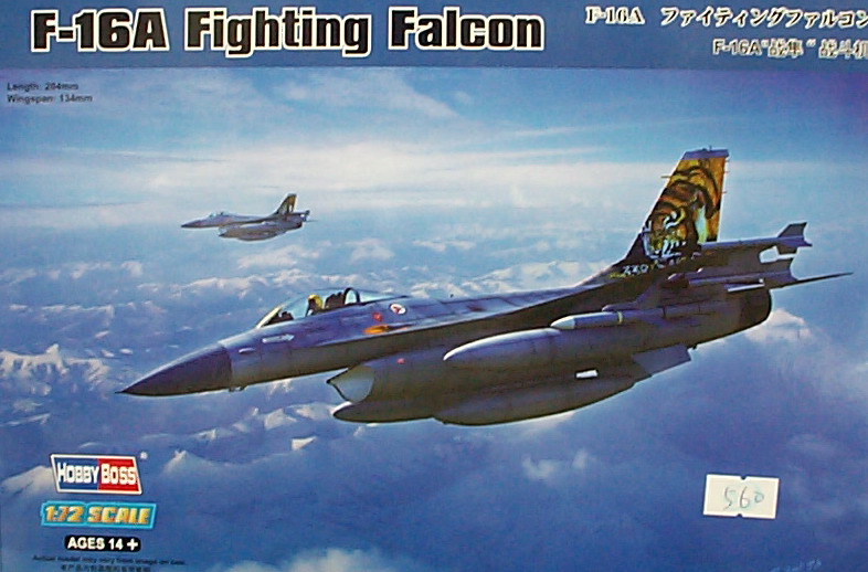 80272  1/72 F-16A 戰隼戰鬥機