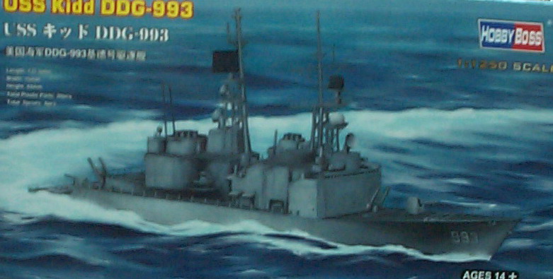 82507 美國海軍DDG-993基德號驅逐艦