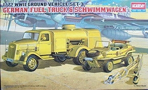 1/72 WWII GROUND VEHICLE SET-3