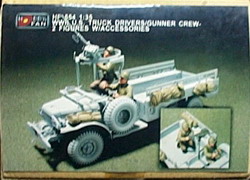 1/35 WWII U.S. TRUCK DRIVERS/GUNNER CREW- 2