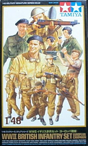 1/48 WWII BRITSH INFANTRY SET 步兵