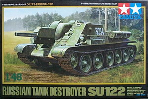 1/35 RUSSIAN TANK DESTROYER SU122 自走砲
