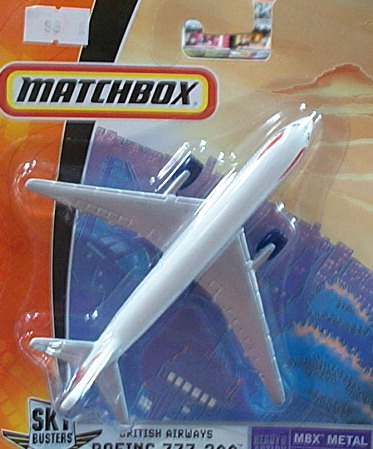 火柴盒小飛機完成品 BOEING 777-200客機