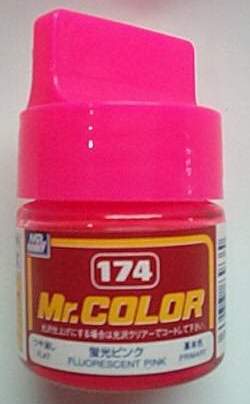 駿仕專用漆174 FLUORESCENT PINK螢光桃紅