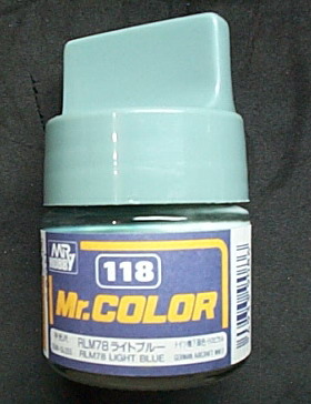 駿仕專用漆118 RLM78 LIGHT BLUE