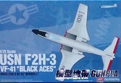 AC12548 1/72 USN F2H-3 VF-41"BLACK ACES"