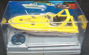 R/C 小型遙控船 黃色