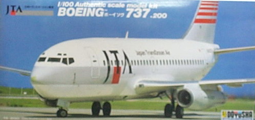 1/100 BOEING 737 日本JTA航空